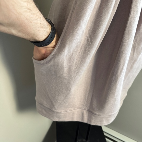 Moda International Strapless Tube-Top Knee Dress Beige Medium Pockets Festival - Picture 3 of 14